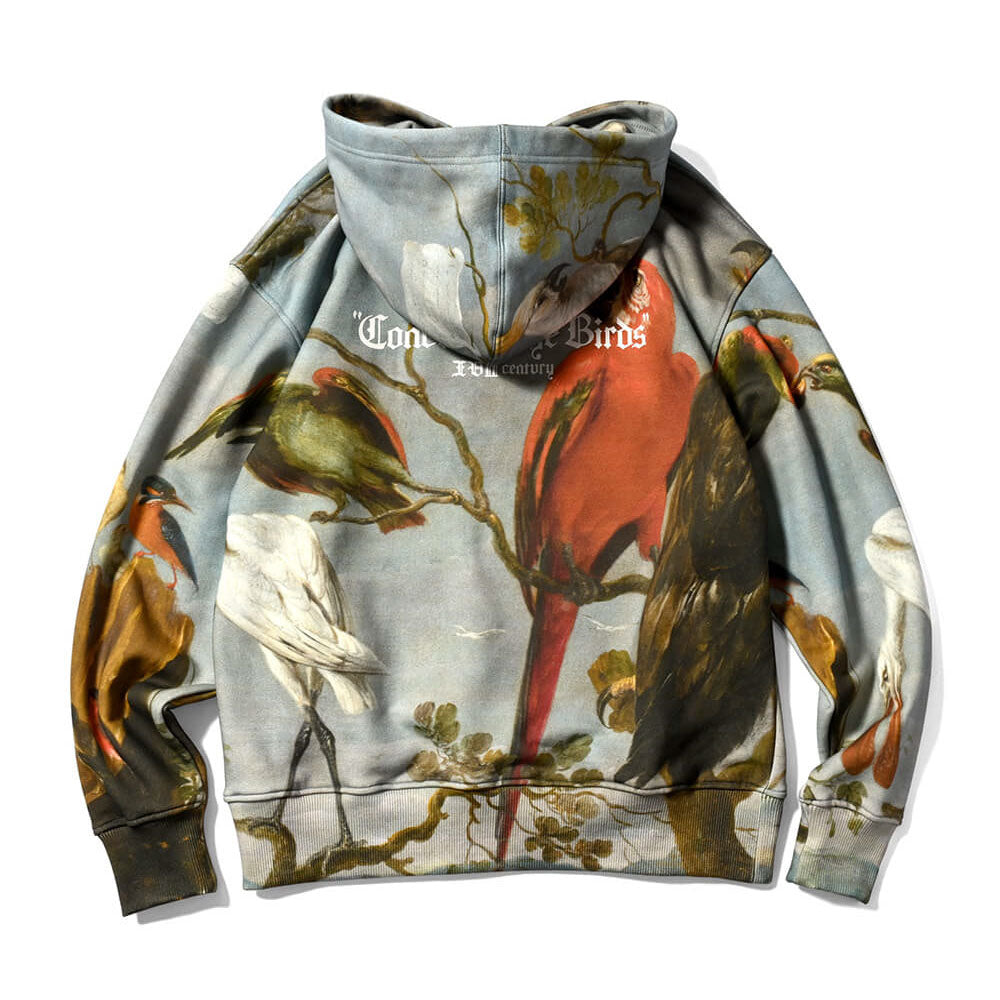 × Prado Museum Concert Of The Birds Sweat Hoodie プラド ミュージアム プルオーバー パーカー スウェット