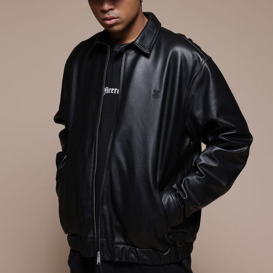 Monogram LF Logo Lamb Leather Jacket モノグラム ロゴ ラム レザー ジャケット