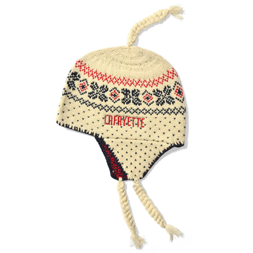 Nordick Earflap Knit Cap イヤーフラップ ノルディック ビーニー ニット キャップ 帽子