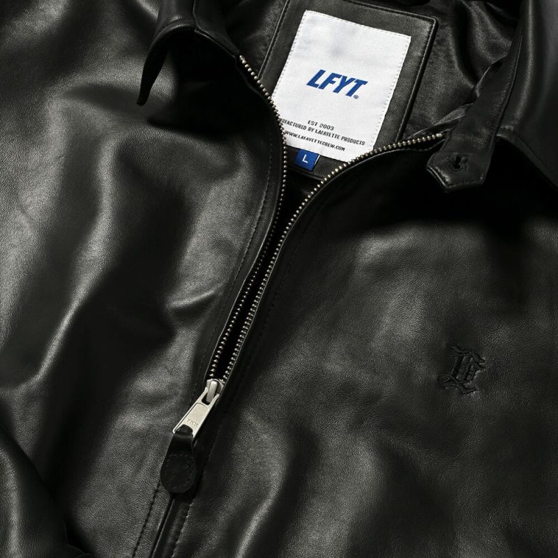 Monogram LF Logo Lamb Leather Jacket モノグラム ロゴ ラム レザー ジャケット