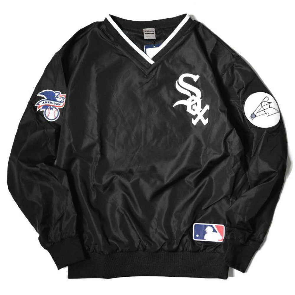 X Chicago White Sox Pullover Nylon Jacket シカゴ ホワイト ソックス ナイロン プルオーバー ジャケット MLB 公式 Official