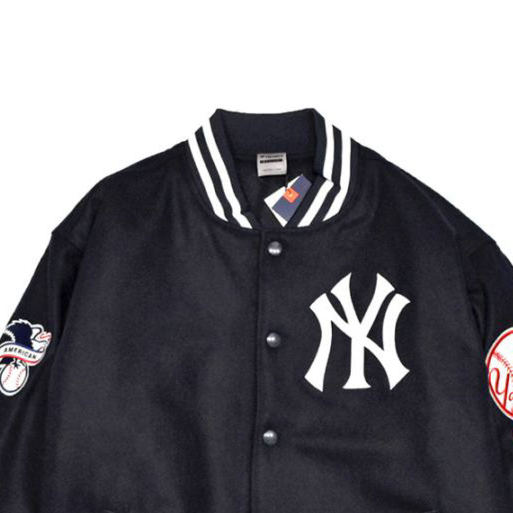 X New York Yankees Stadium Wool Jacket ニューヨーク ヤンキース スタジアム ジャケット MLB 公式 Official