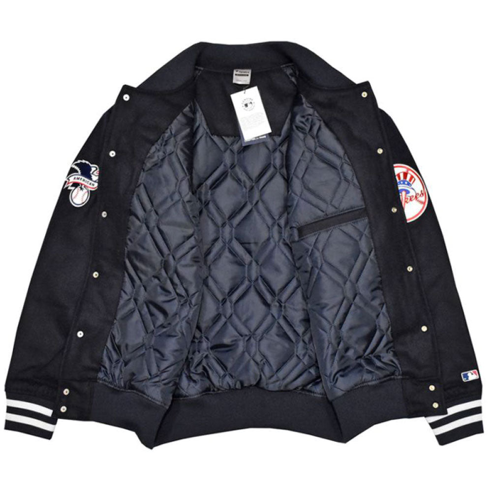 X New York Yankees Stadium Wool Jacket ニューヨーク ヤンキース スタジアム ジャケット MLB 公式 Official