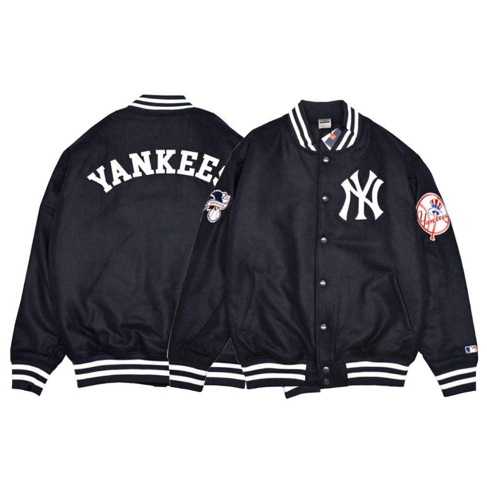 X New York Yankees Stadium Wool Jacket ニューヨーク ヤンキース スタジアム ジャケット MLB 公式 Official