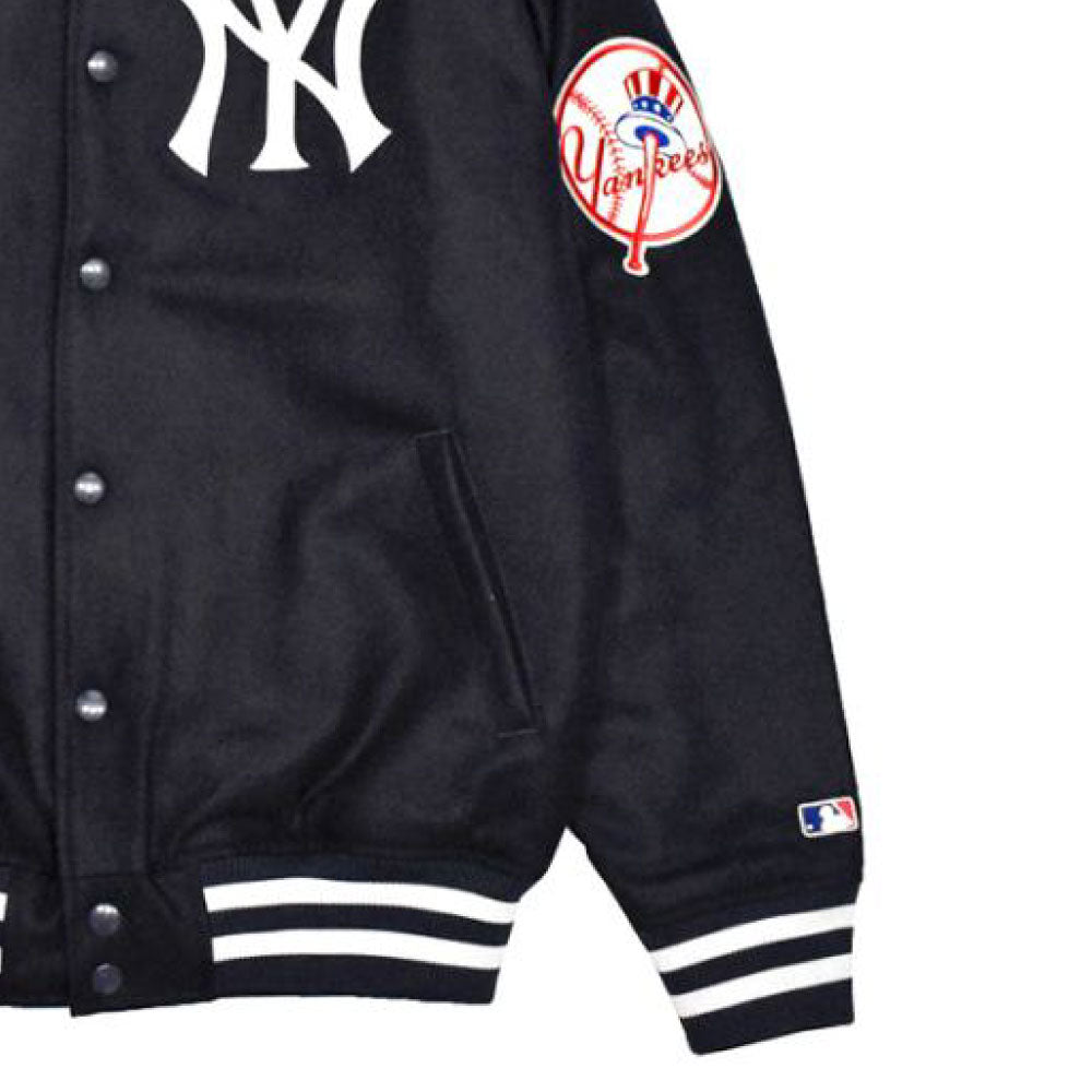 X New York Yankees Stadium Wool Jacket ニューヨーク ヤンキース スタジアム ジャケット MLB 公式 Official