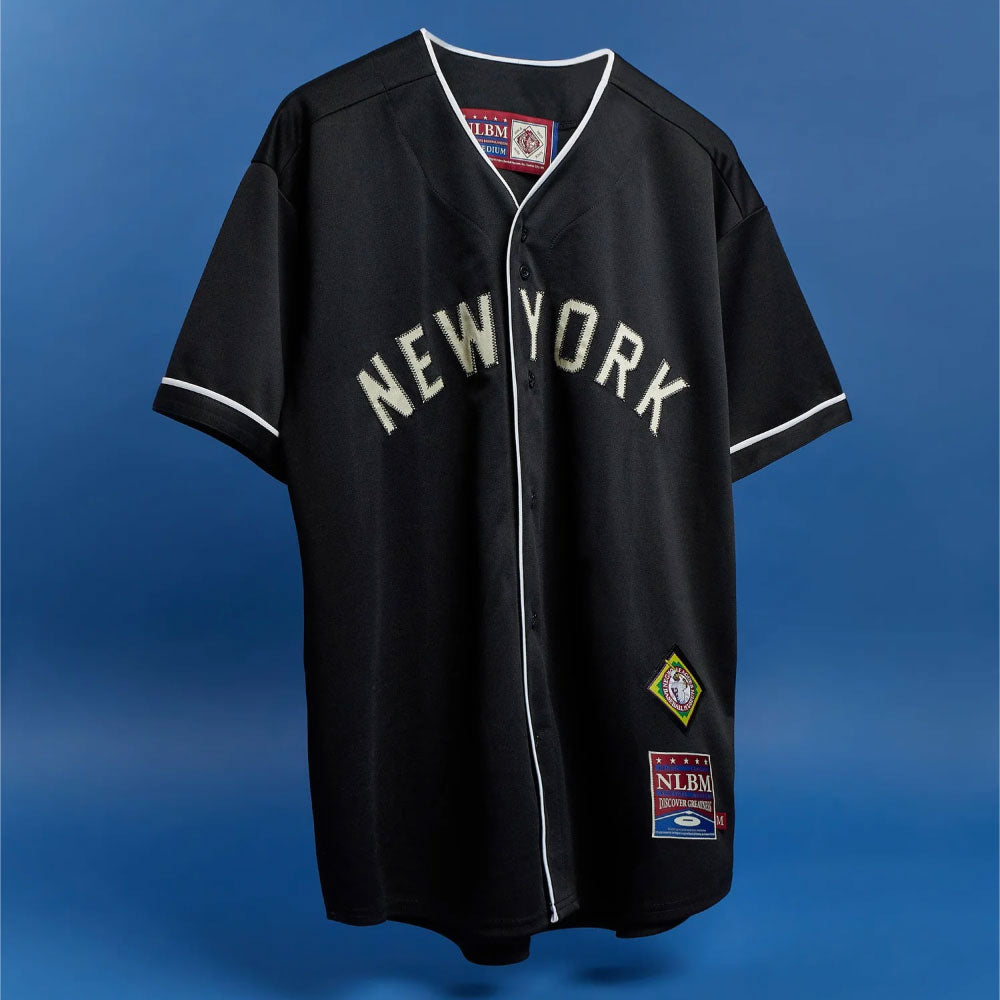 NLBM Newyork Black Yankees Baseball Shirt ニグロリーグ オフィシャル ニューヨーク ベースボール シャツ