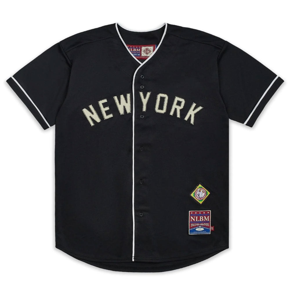 NLBM Newyork Black Yankees Baseball Shirt ニグロリーグ オフィシャル ニューヨーク ベースボール シャツ