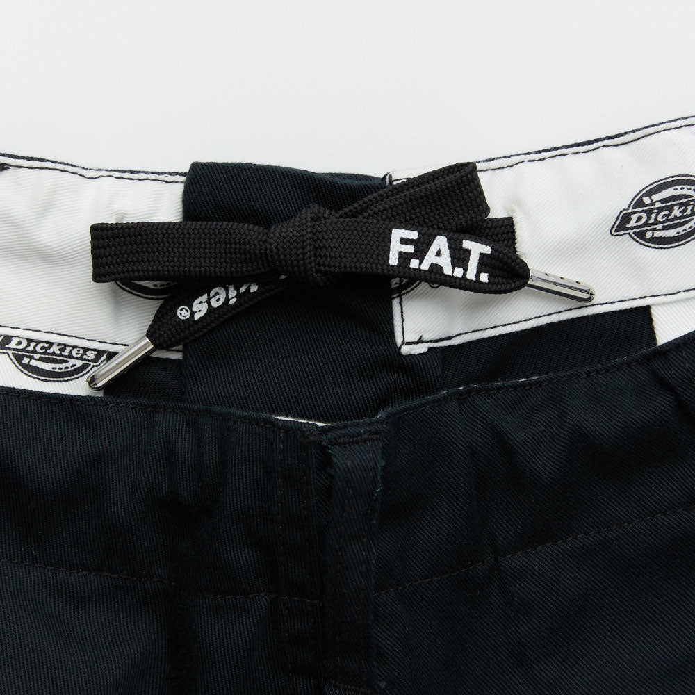 × Dickies ディッキーズ Slackies Pants BLK センタープレス スラックス パンツ