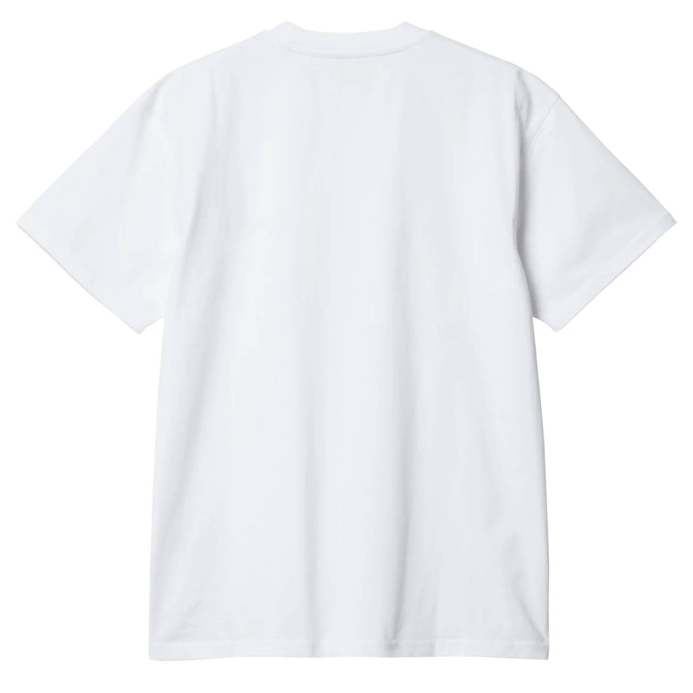 American Script S/S Tee ワンポイント ロゴ 半袖 Tシャツ White ホワイト