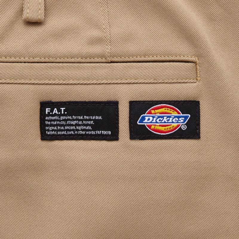 × Dickies ディッキーズ Slackies Pants センタープレス スラックス パンツ