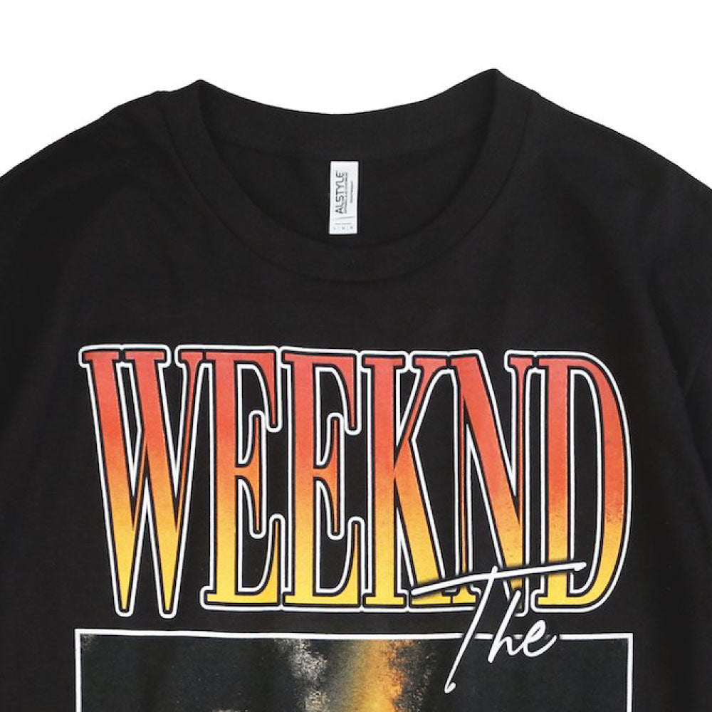 Music S/S Official Tee The Weekend Black オフィシャル ザ・ウィークエンド フォト Tシャツ