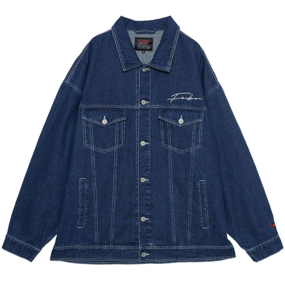 Classic Denim Jacket Washed embroidery 刺繍 デニム ジャケット ワッペン