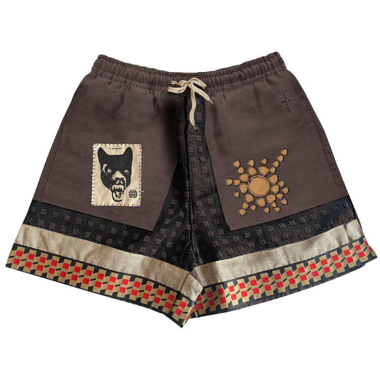 Animal Wolf Shorts Brown ショーツ