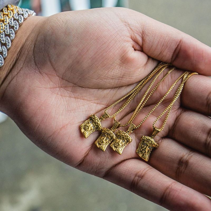 Extra Mini Jesus Chain Necklace Gold エクストラ ミニ ジーザス チェーン ネックレス ゴールド