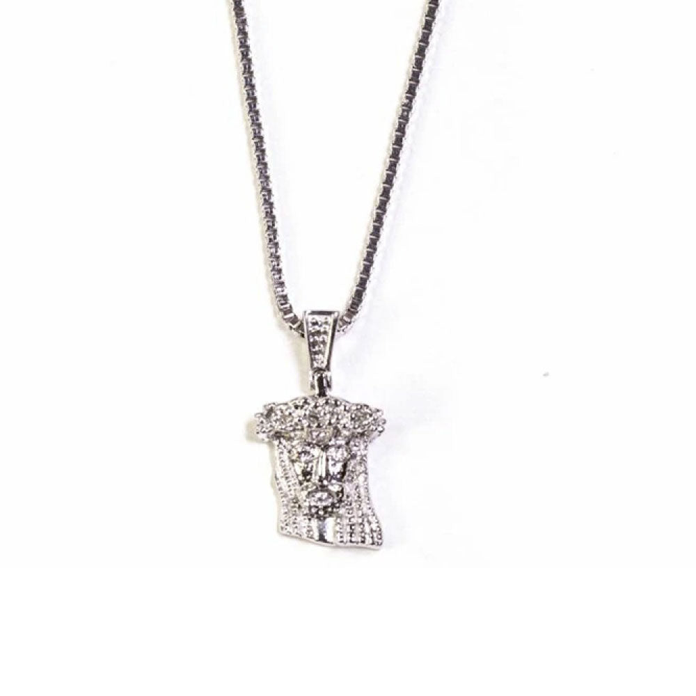 Extra Mini Jesus Chain Silver Necklace ネックレス シルバー ジーザス チェーン
