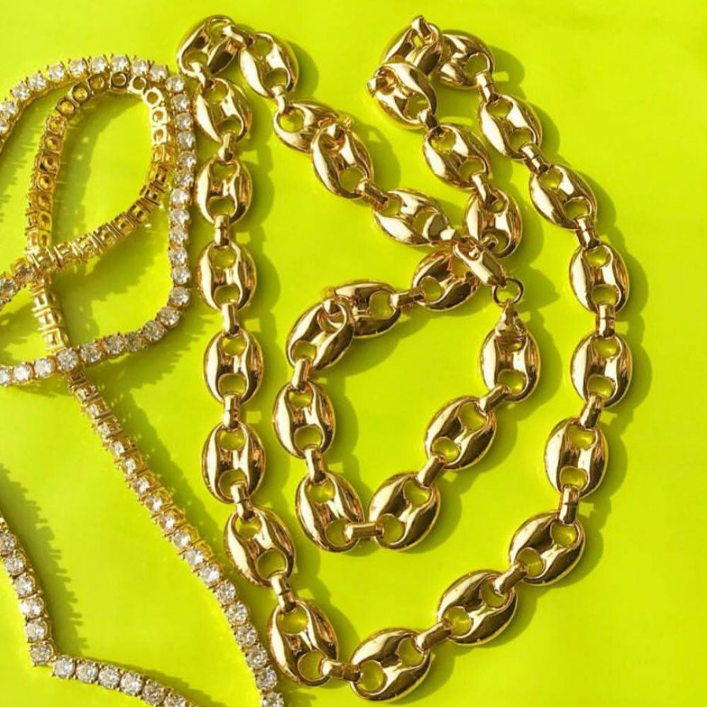 Goocci Link Gold Necklace ネックレス ゴールド