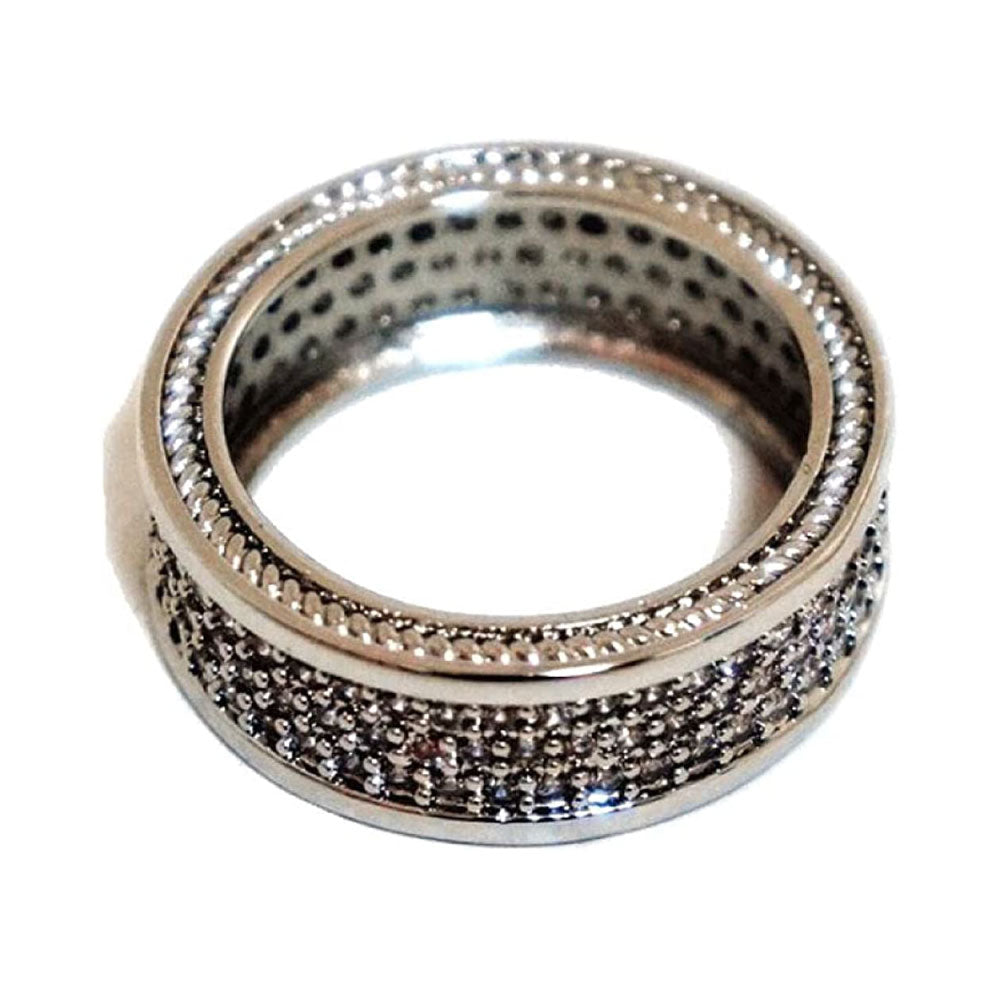 Triple Row Eternity Ring シルバー トリプル ロウ リング 指輪