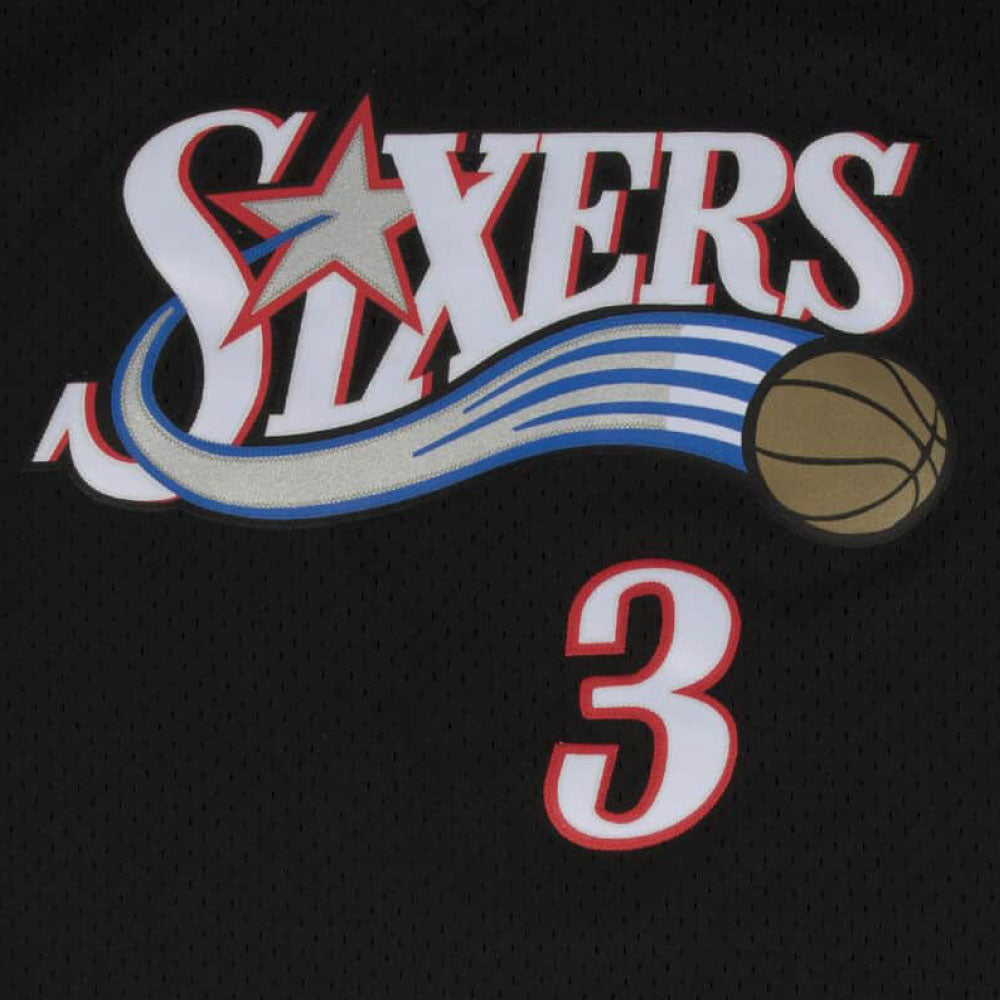 Philadelphia 76Ers NBA Swingman Jersey 00 #3 Allen Ivers アレン アイバーソン セブンティ シクサーズ スイングマン ジャージ バスケットボール ゲーム シャツ