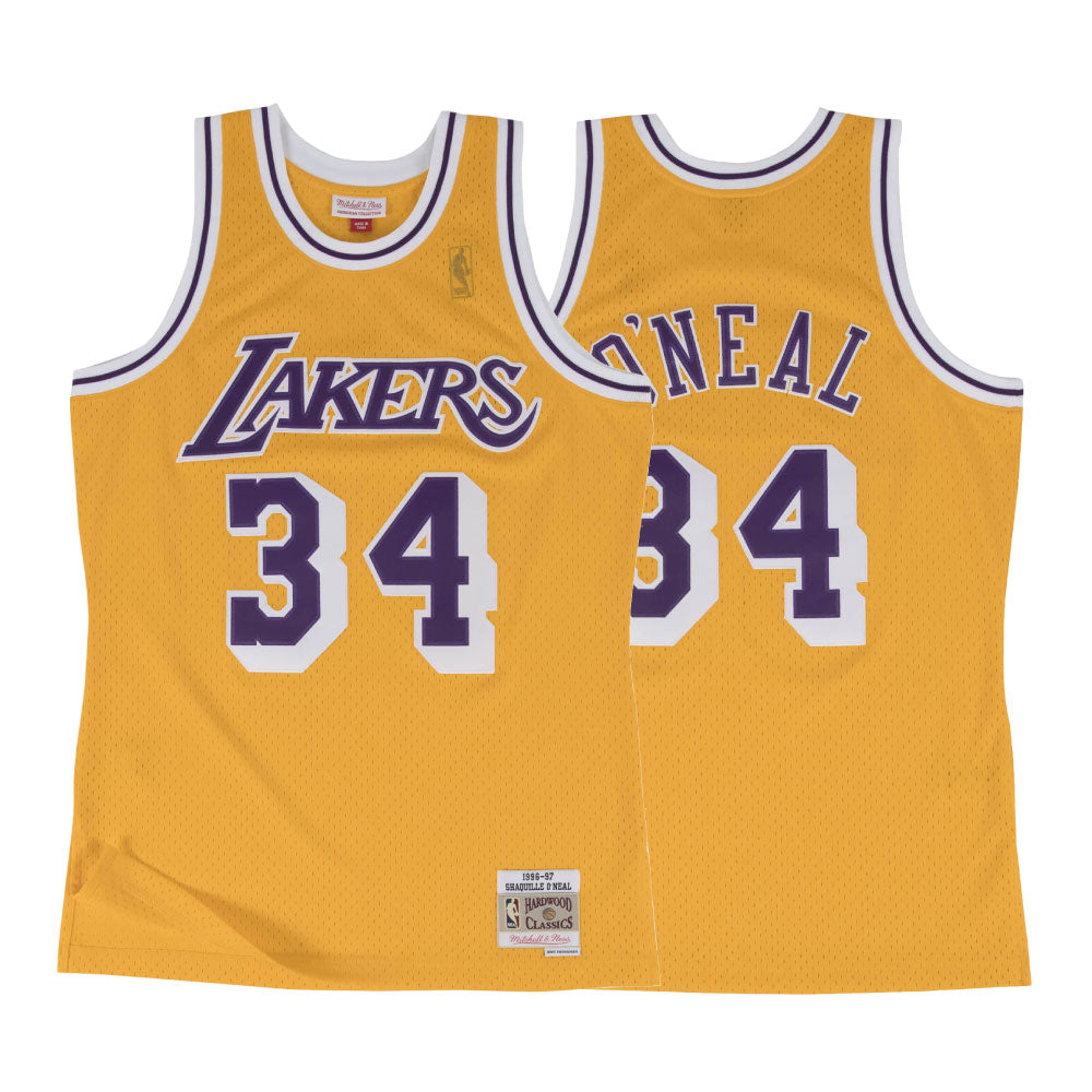 Los Angeles Lakers NBA Swingman Home Jersey 96-97 シャキール オニール レイカーズ スイングマン ジャージ バスケットボール ゲーム シャツ