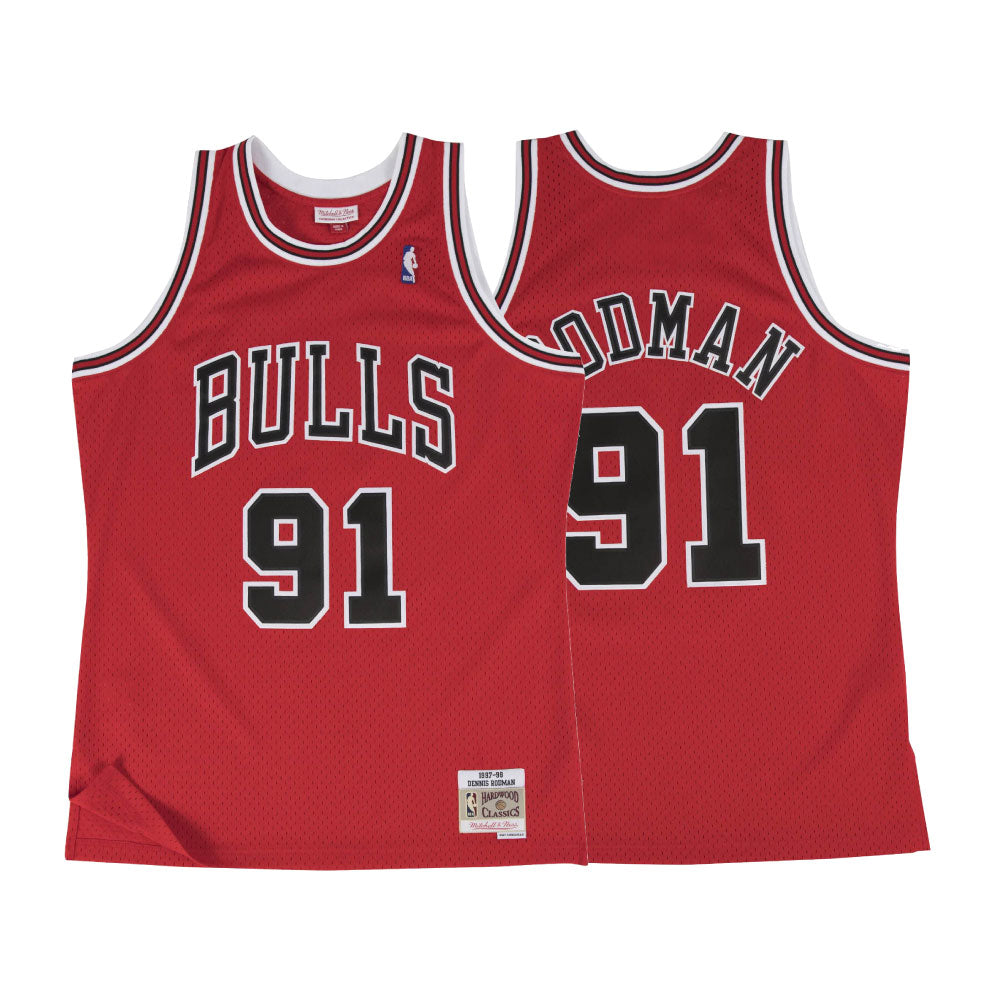 Chicago Bulls NBA Swingman Home Jersey Rodman 97 シカゴ ブルズ ロッドマン バスケットボール ゲーム シャツ