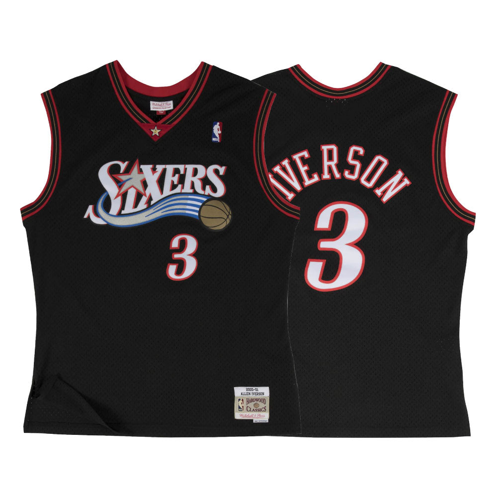 Philadelphia 76Ers NBA Swingman Jersey 00 #3 Allen Ivers アレン アイバーソン セブンティ シクサーズ スイングマン ジャージ バスケットボール ゲーム シャツ