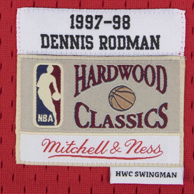 Chicago Bulls NBA Swingman Home Jersey Rodman 97 シカゴ ブルズ ロッドマン バスケットボール ゲーム シャツ