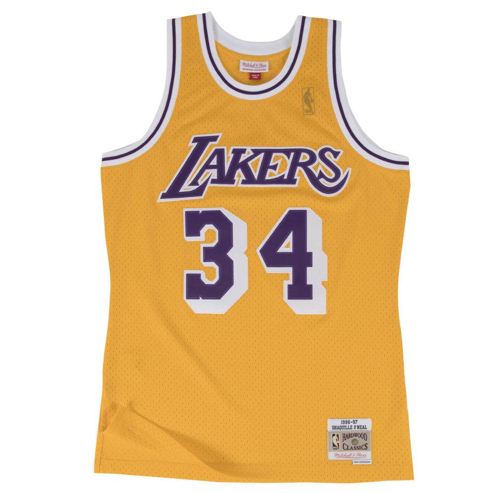 Los Angeles Lakers NBA Swingman Home Jersey 96-97 シャキール オニール レイカーズ スイングマン ジャージ バスケットボール ゲーム シャツ