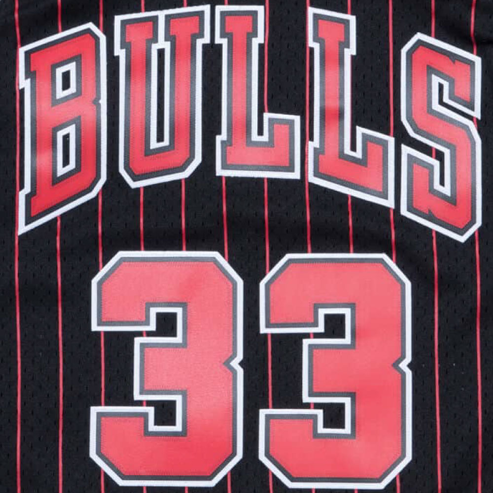 Chicago Bulls NBA Swingman Alternate Jersey Scottie Pippen 95-96 シカゴ ブルズ スコッティ ピッペン バスケットボール ゲーム シャツ