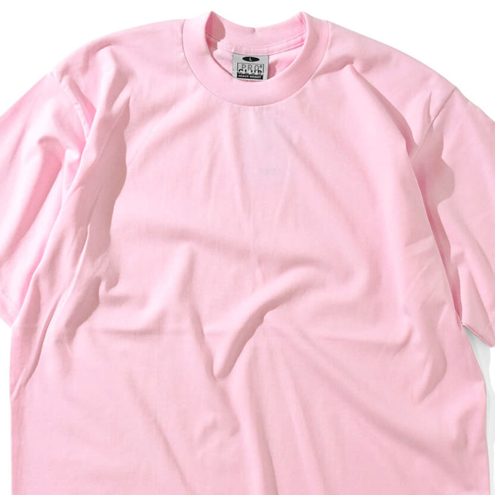 Solid Heavy Weight S/S Tee Pink 半袖 ソリッド ヘビー ウェイト 無地 Tシャツ