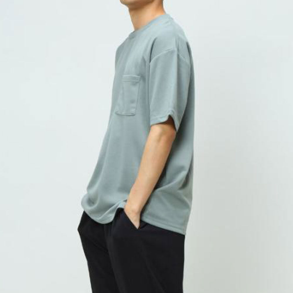 USA Cotton S/S Solid BIG Tee 半袖 ソリッド 吸水速乾機能 無地 Tシャツ