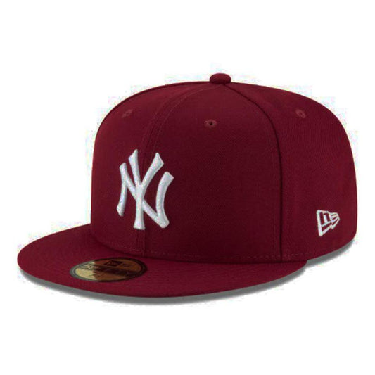 59Fifty New York Yankees Cap キャップ 帽子 Burgundy MLB