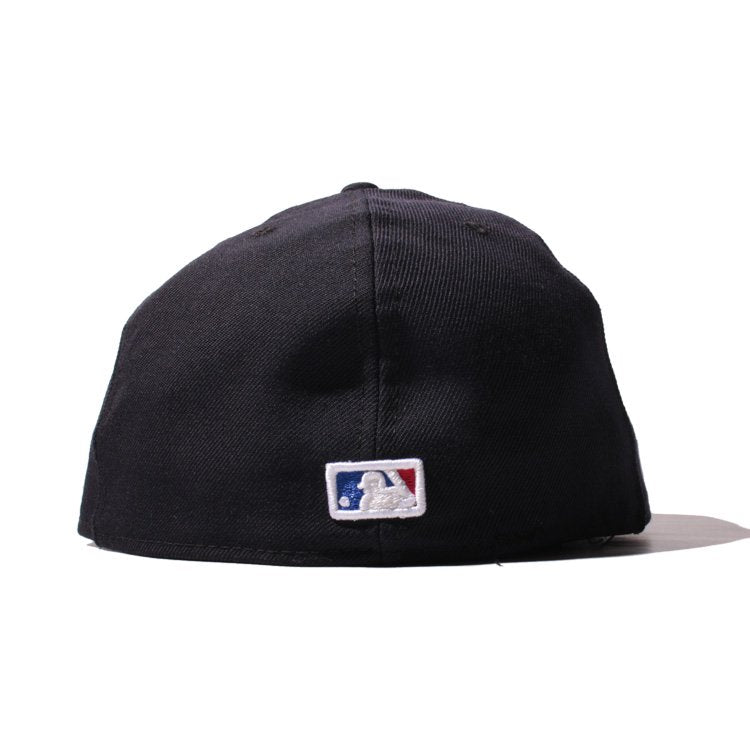 × MOMA 59Fifty Newyork Yakees Cap ロゴ サイド 刺繍 ニューヨーク ヤンキース MLB 公式 キャップ 帽子 Official