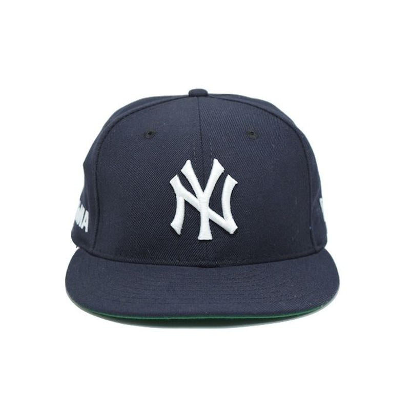 × MOMA 59Fifty Newyork Yakees Cap ロゴ サイド 刺繍 ニューヨーク ヤンキース MLB 公式 キャップ 帽子 Official