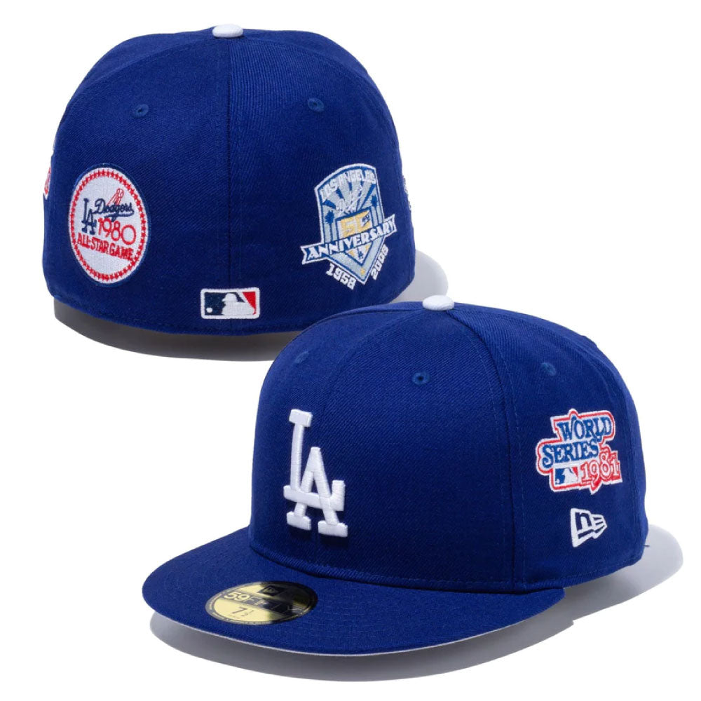 59Fifty Los Angeles Dodgers Cap ワールドシリーズ ロサンゼルス ドジャース オールスター キャップ 帽子 MLB 公式 Official