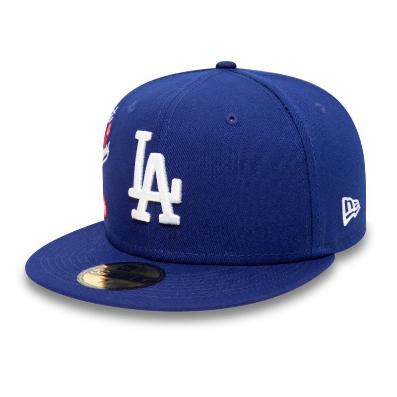 59Fifty Los Angeles Dodgers City Cluster Cap ロサンゼルス ドジャース スーベニア キャップ 帽子 MLB 公式 Official