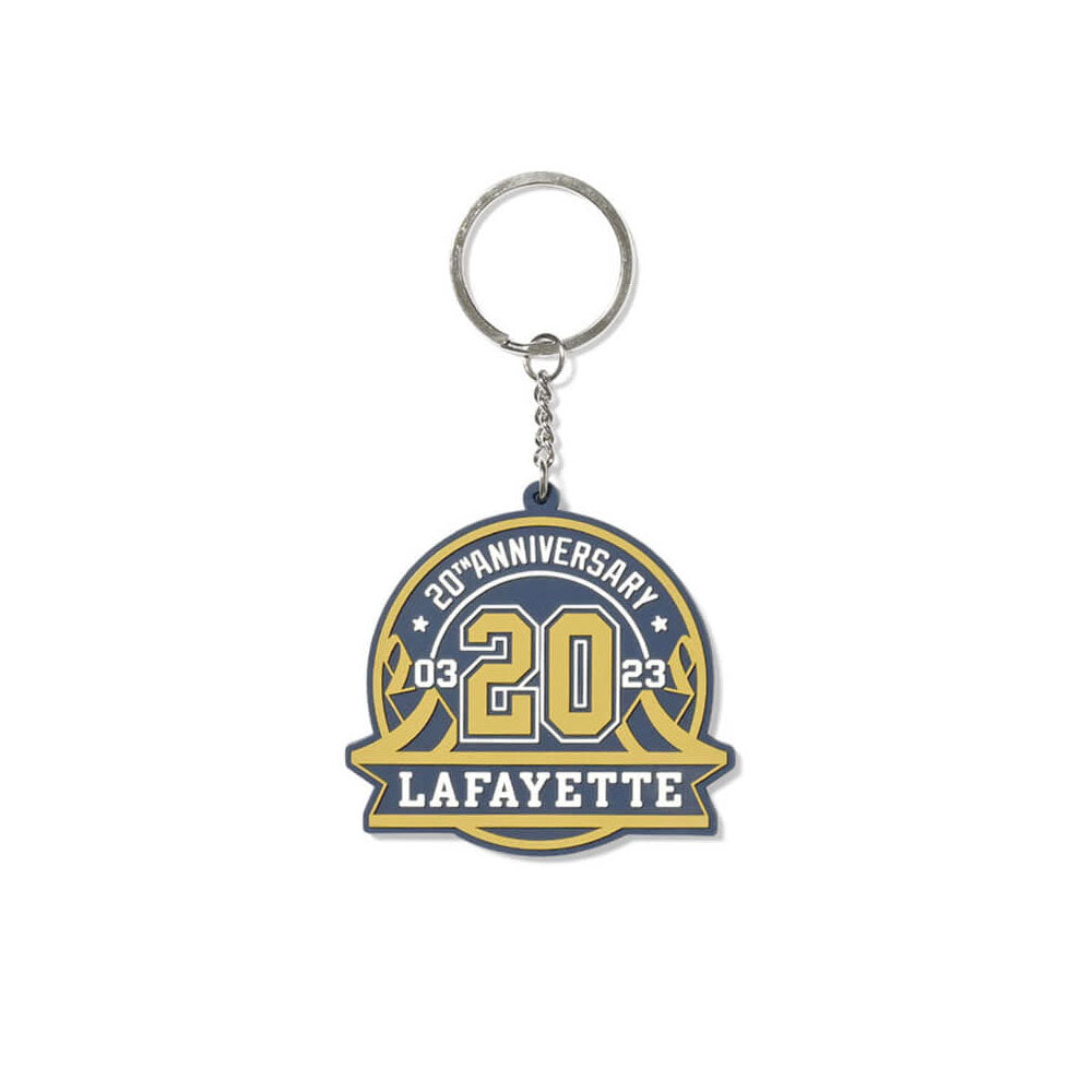 20th Anniversary Emblem Rubber Key Chain キーホルダー チェーン