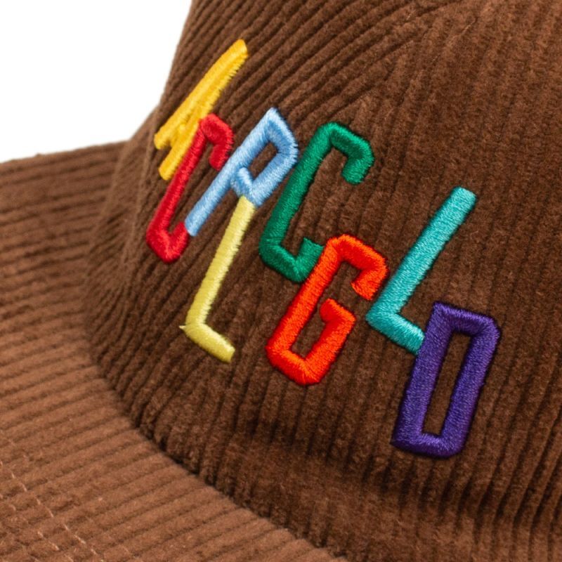 Corduroy Logo 6 Panel Cap コーデュロイ ロゴ パネル キャップ 帽子