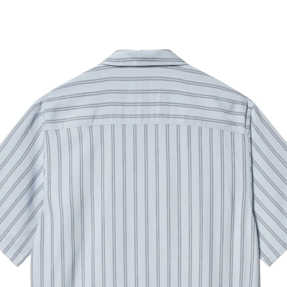 Reyes Shirt S/S Stripe Shirt ストライプ 半袖 開襟 シャツ