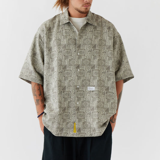 Gobjaq S/S Allover Shirt ゴブラン ジャガード 半袖 シャツ