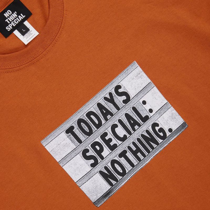 Today's Special S/S Tee 半袖 Tシャツ Burnt Orange