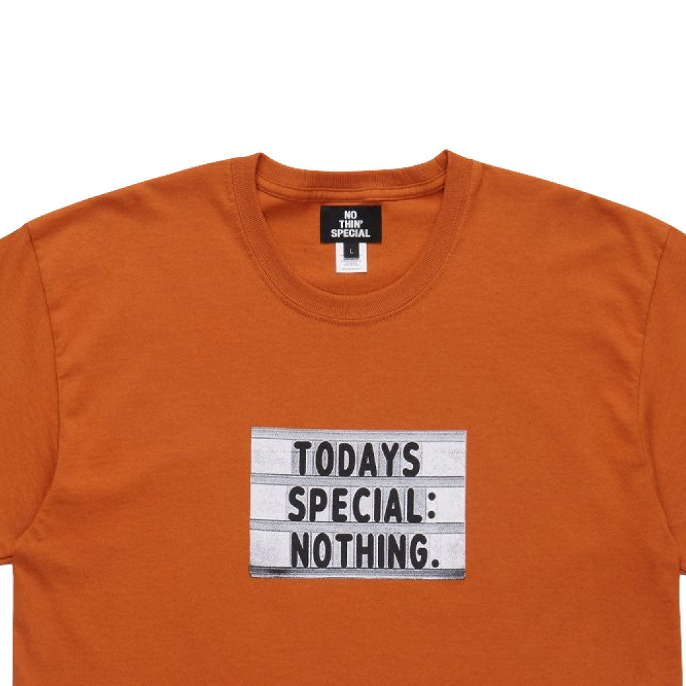 Today's Special S/S Tee 半袖 Tシャツ Burnt Orange