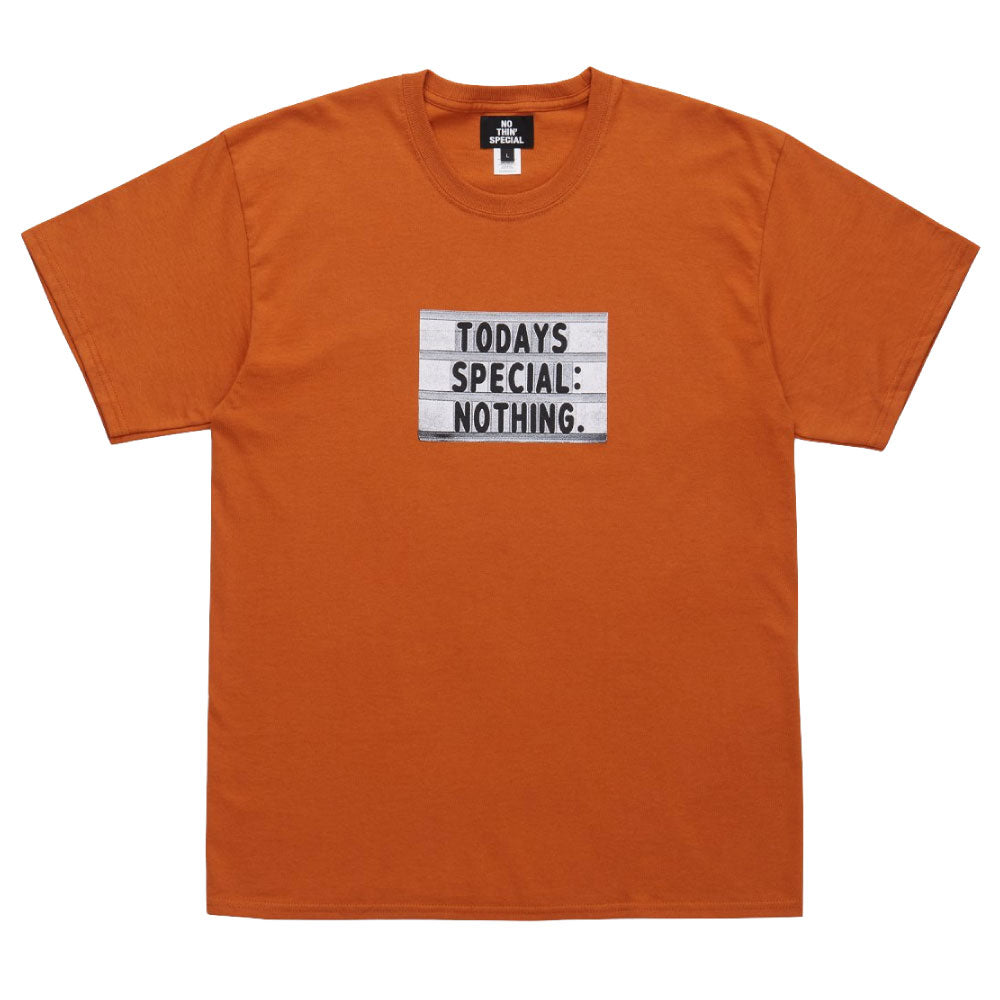 Today's Special S/S Tee 半袖 Tシャツ Burnt Orange