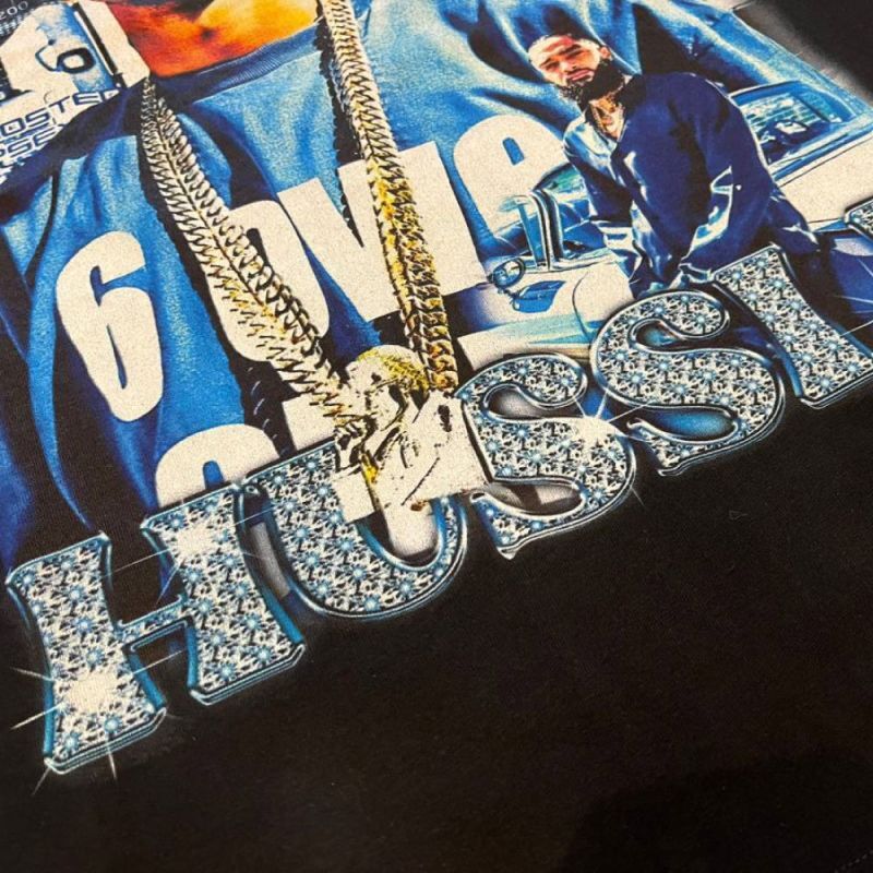 Nipsey Hussle S/S Music Rap Tee 半袖 二プシーハッスル ヘヴィーウェイト ミュージック Tシャツ