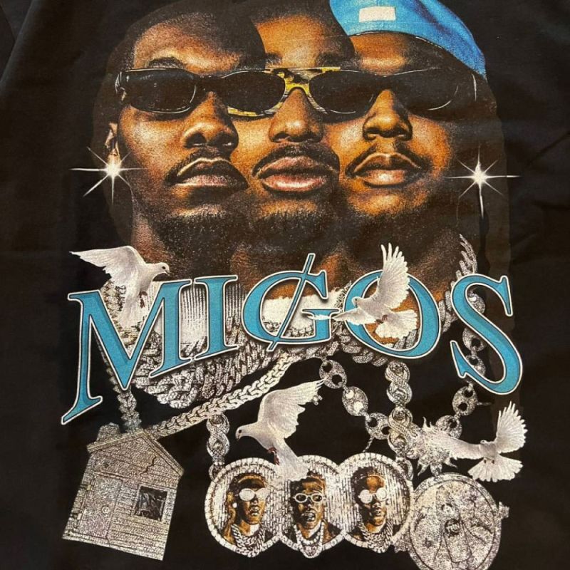 Migos Culture III S/S Music Rap Tee 半袖 ミーゴス ヘヴィーウェイト ミュージック Tシャツ