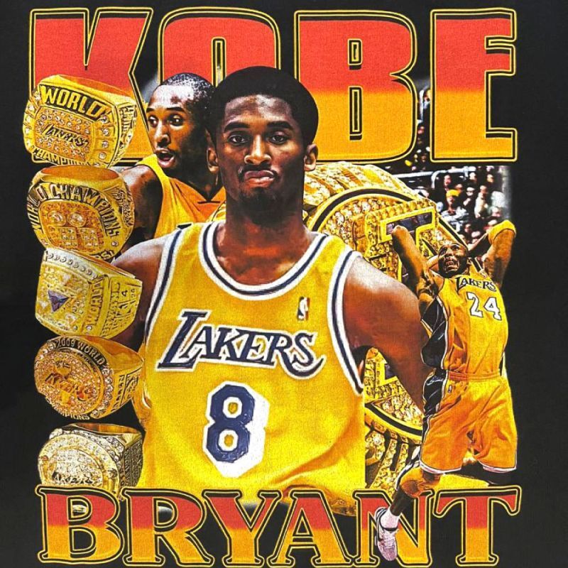 Kobe Bryant S/S Music Rap Tee 半袖 コービーブライアント ヘヴィーウェイト ミュージック Tシャツ