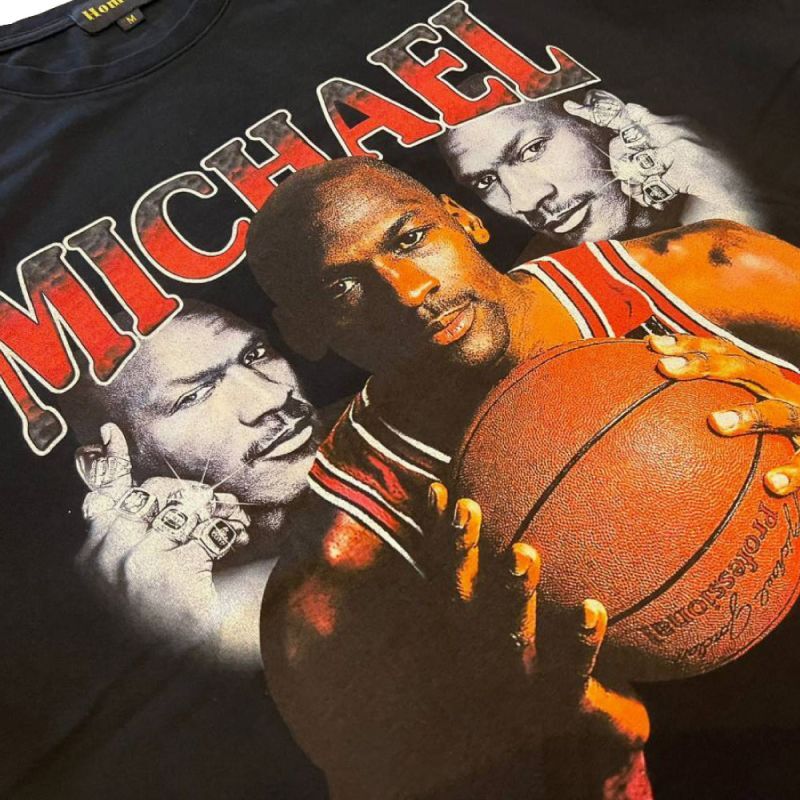 Michael Jordan S/S Rap Tee 半袖 マイケルジョーダン ヘヴィーウェイト Tシャツ