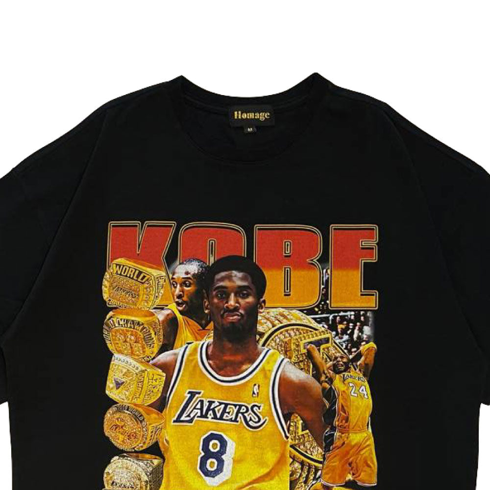 Kobe Bryant S/S Music Rap Tee 半袖 コービーブライアント ヘヴィーウェイト ミュージック Tシャツ