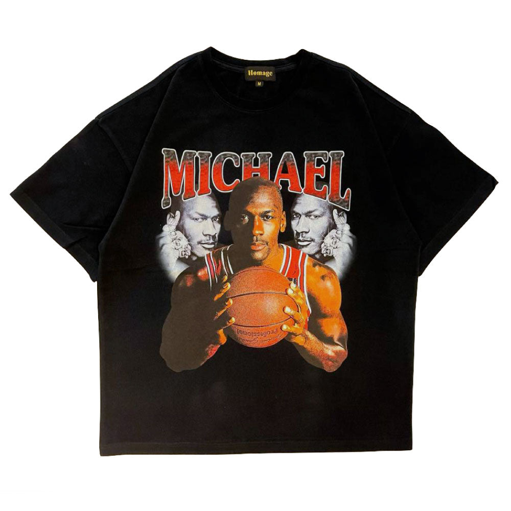 Michael Jordan S/S Rap Tee 半袖 マイケルジョーダン ヘヴィーウェイト Tシャツ