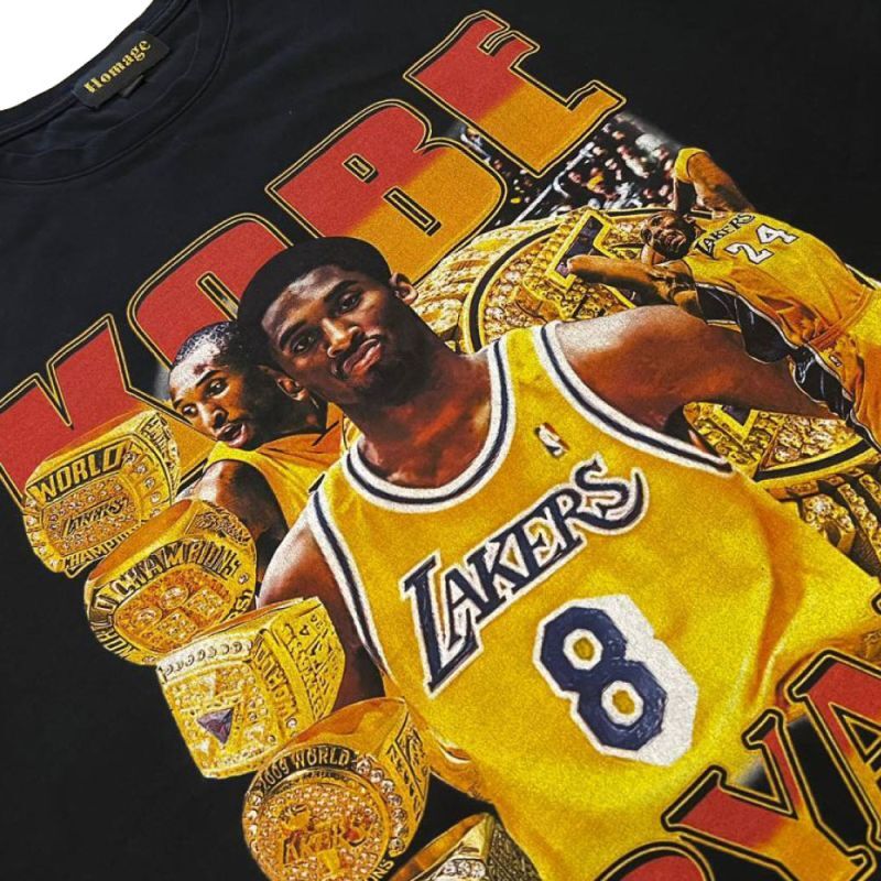 Kobe Bryant S/S Music Rap Tee 半袖 コービーブライアント ヘヴィーウェイト ミュージック Tシャツ