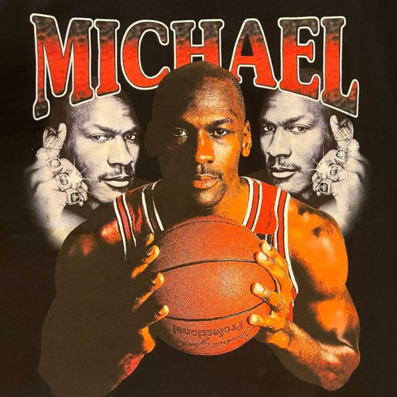 Michael Jordan S/S Rap Tee 半袖 マイケルジョーダン ヘヴィーウェイト Tシャツ